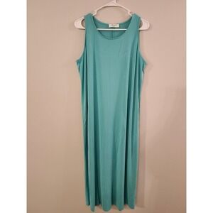 Zenana Sleeveless Maxi Dress  Women's Size XL Mint Green